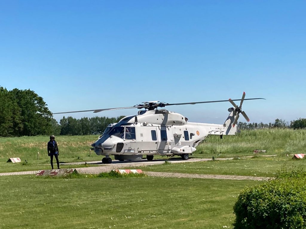 Duikslachtoffer wordt door helikopter naar Delta Medicine gebracht